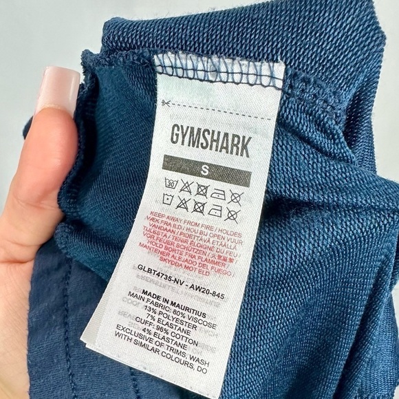 Gymshark navy joggers size S - Picture 9 of 9